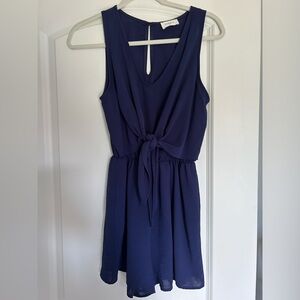 Navy Blue Romper